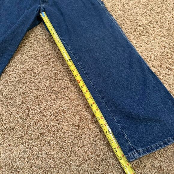 Y2K Dickies Carpenter Utility Pocket Workwear Blue Denim Jeans Sz.36x30 - Picture 5 of 6
